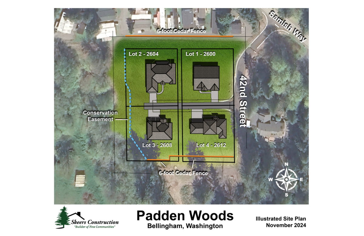 Padden Site Map 2026